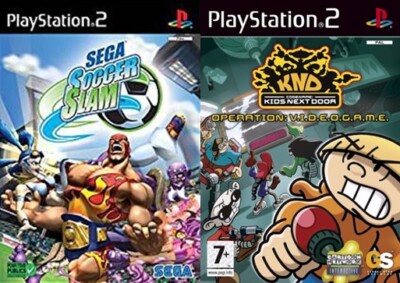 Sega Soccer Slam & Codename Kids Next Door & Action Man ATOM Alpha Teens auf Mac