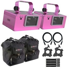 Chauvet DJ Scorpion Dual RGB ILS Aerial Laser Effect Club Party Light Fixtures