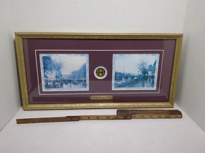 Thomas Kinkade "PARIS City of Lights" Framed Art With COA - Image 1 of 4