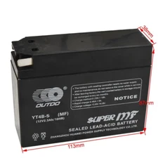 12V YT4B-5 GT4B-5 battery for Yamaha TTR50E Suziki DRZ70 Dirt bike TTR90 JR50