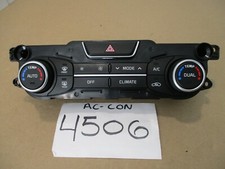2014 2015 Kia Optima AC and Heater Control Used Stock #4506-AC 