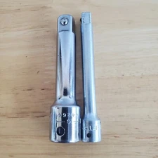 Craftsman 1/4" , 3/8" DR V & G Series  3" Long Socket Extensions  Lot Of 2