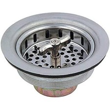 Master Plumber 176-112 MP Basket Sink Strainer, Stainless Steel