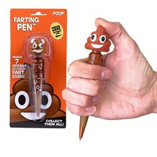 Farting Poop Pen - 7 Funny Fart Sounds - Fun Easter Basket Stuffers for Teens...