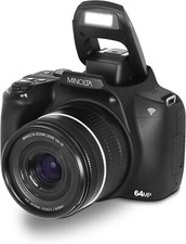 Minolta 64MP/ 4K Ultra HD Digital Camera with 10x Optical Zoom