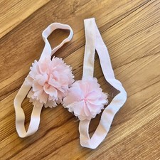 Baby Girl Pink Flower Headbands