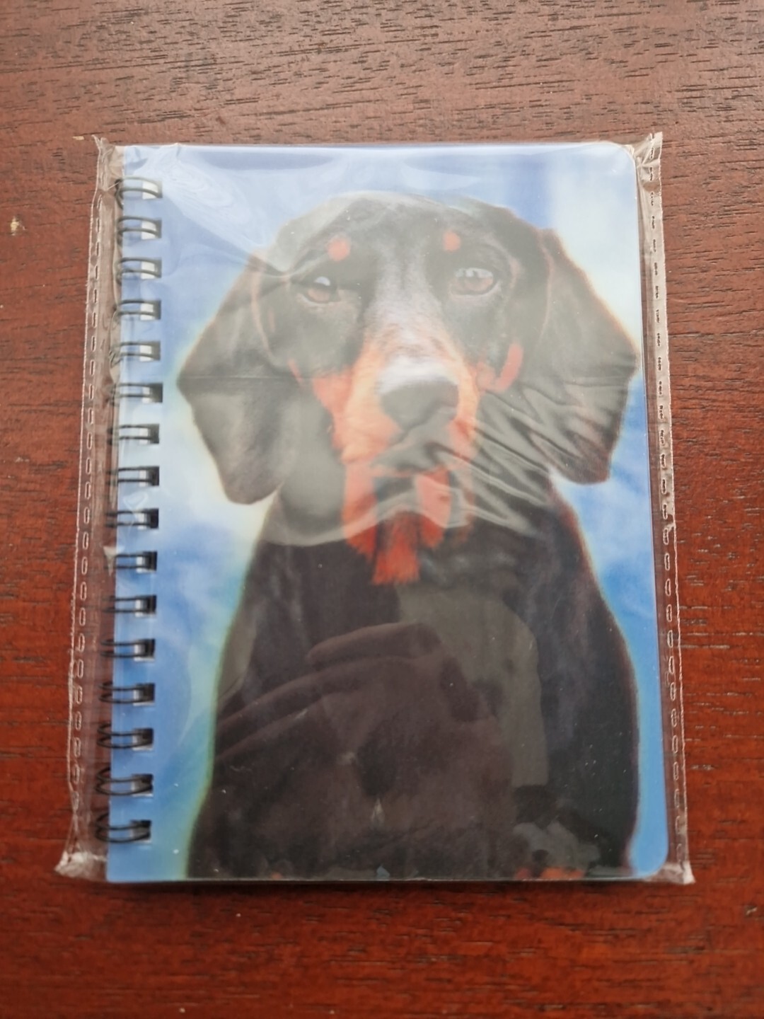 Black & Tan Smooth Dachshund notebook Smooth coated Dachshunds Notebooks Dog pad