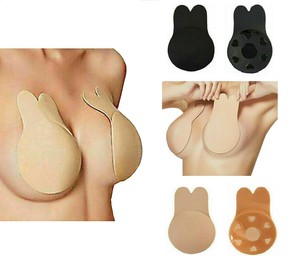 Para mujeres Espalda descubierta Sin Tirantes Adhesivo Pegar en Push Up Sujetador Invisible | eBay