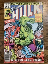 INCREDIBLE HULK # 227 - (1978) AVENGERS APPEARANCE MARVEL