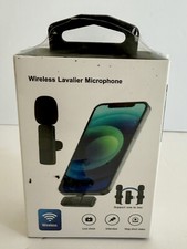 New Lavalier Microphone Wireless Audio Video Recording Mini Mic For iPhone