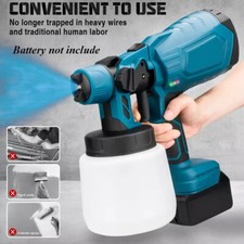 1000ML 1000W Electric Paint Sprayer Spray Painting Gun For Fence Wall Furniture