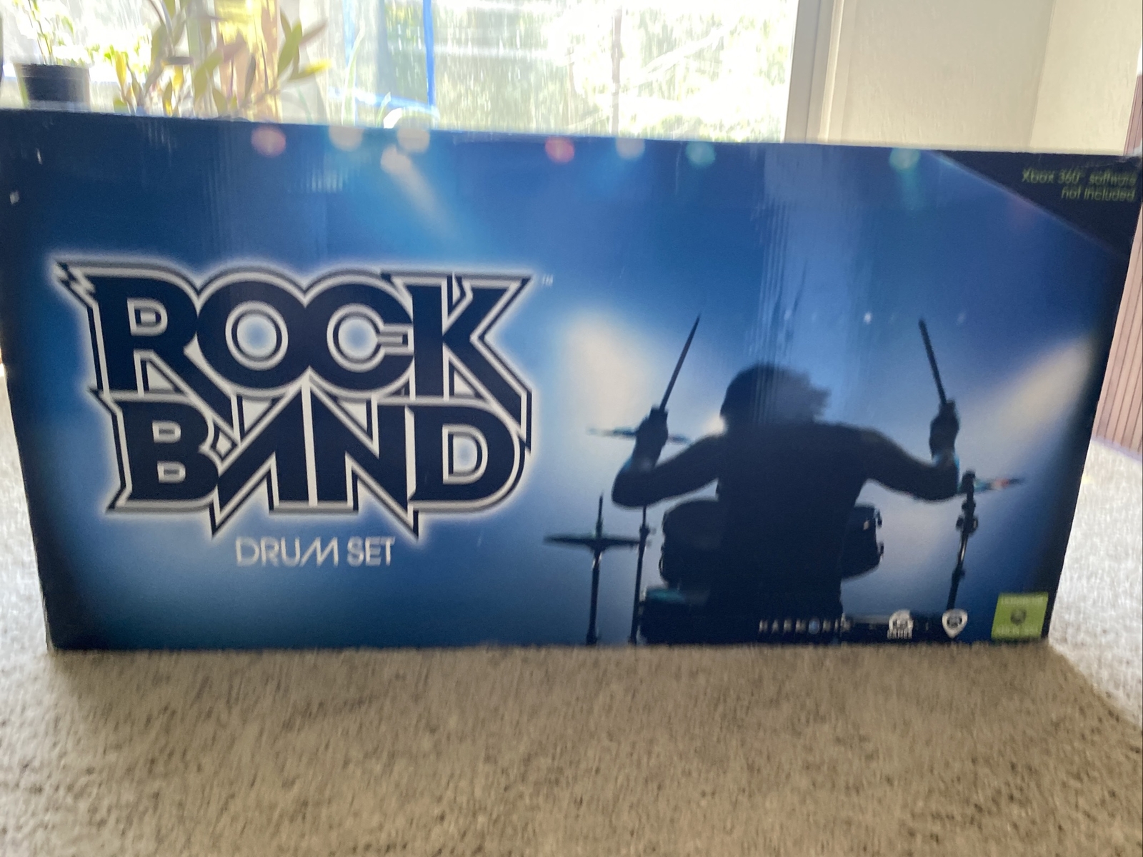 Xbox 360 Rock Band (1 2 3) Drum Set Wired Rock Band Drum Set NEW IN