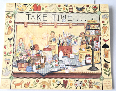 Greeting Card Blank Lang Take Time Ellen Stouffer Crafter Hobbyist Country