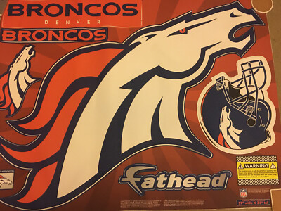 Denver Broncos NFL Fathead 57 x33 