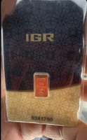 0.5 gram IGR Gold Bar - Istanbul Gold Refinery - 999.9 Fine in Sealed Assay -RME