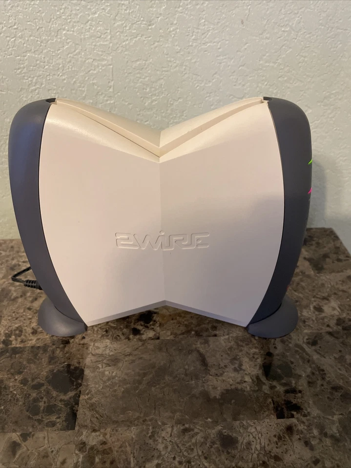 2Wire Home Portal 1000HW Wireless DSL Modem & Network Router w/ Power Supply  - Image 3 of 4