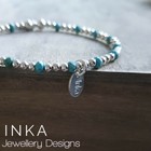 INKA Sterling Silber Stapel Stretch Ring Daumenring & Mini