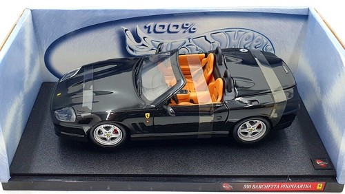 Hot Wheels 1/18 Scale Diecast 54597 - Ferrari 550 Barchetta Pininfarina - Black - Picture 4 of 5