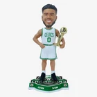 Jayson Tatum Boston Celtics 2024 NBA Champions White Jersey Bobblehead NBA
