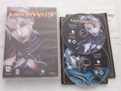 Guild Wars PC Windows Spiel - 2 Discs + beide Bücher + Sicherheitskarte - Online RPG