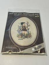 Vintage 1985 Paragon Hummel Needlecraft Kit 5905 Goat Boy Unopened German Print
