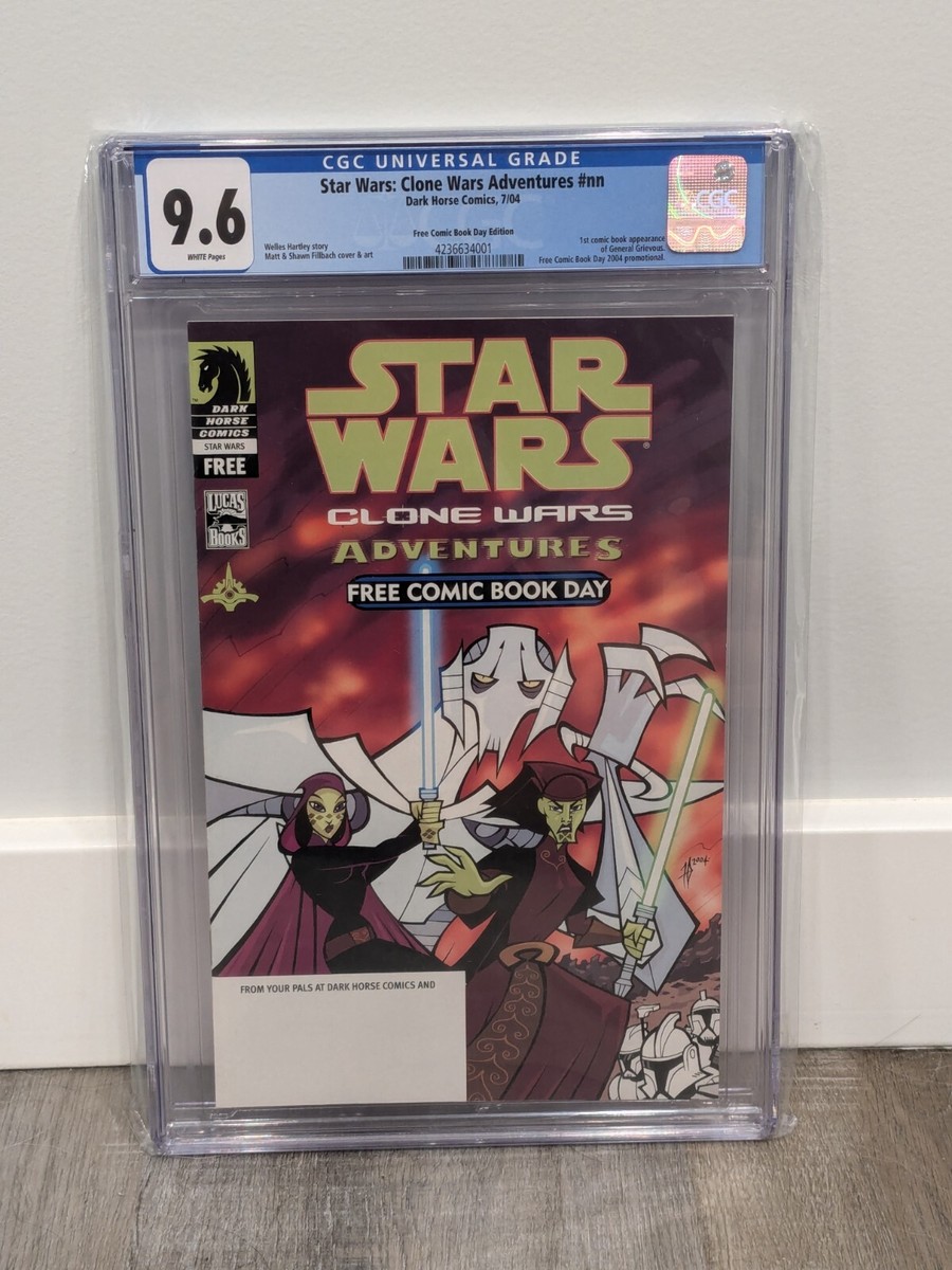 アメコミリーフ FCBD Star Wars Clone War CGC 9.6 Star Wars: Clone Wars Adventures #nn (FCBD) CGC 9.6 WP 1st