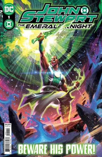 JOHN STEWART: THE EMERALD KNIGHT #1 (MATEUS MANHANINI VARIANT)(2023) COMIC ~ DC