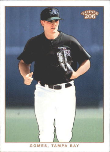 Juego de 8 cartas 2002 T206 Tampa Bay Devil Rays Team Ser 1&2 Ben Grieve Jonny Gomes - Imagen 1 de 1