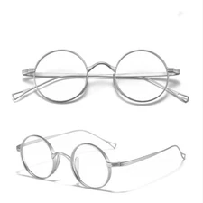 Titanium Glasses Retro Spectacles Round Women Men Japanese Retro Eyeglass frames