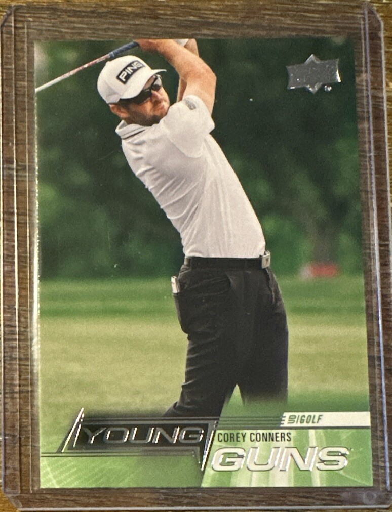 2024 Upper Deck UD Golf Corey Conners YOUNG GUNS SSP Rookie Card #147 NM/MT
