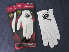 3 CALLAWAY DAWN PATROL LEATHER GOLF GLOVES SIZE EXTRA LARGE NEW MENS