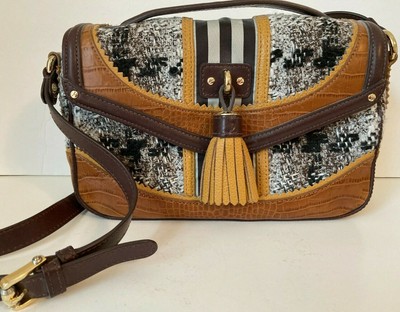 henri bendel tweed backpack