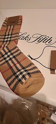 New Burberry Men's Medium Logo Socks - New with Tags New Burberry Men's Medium Logo Socks - New with Tags