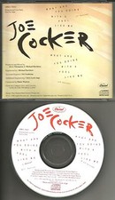 JOE COCKER What are you doing with RARE 7 INCH Version PROMO DJ CD Single 1990