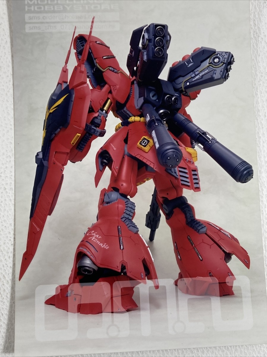 模型製作用品 MSN-04SAZABI Bandai Hobby Gundam MSN-04 Sazabi Clear Color RG 1/144 Model