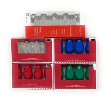 Christmas Lights Replacement Bulbs - Available in Many Sizes/Colors