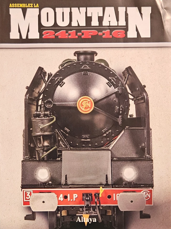 Altaya Locomotive à vapeur Mountain 241-P-16 Echelle 1/32 BIS - Photo 1/3