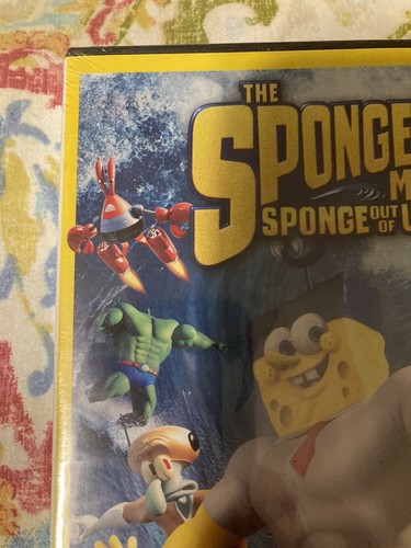 The SpongeBob Movie: Sponge Out of Water (DVD, 2015) Brand New In Plastic - Picture 2 of 11