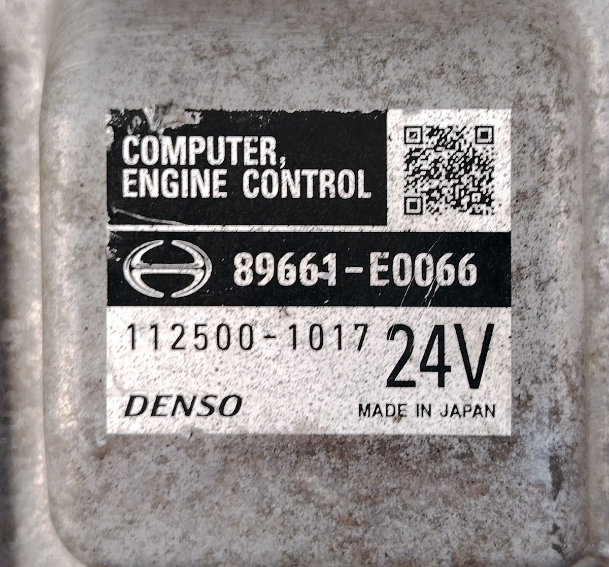 HINO Diesel Engine COMPUTER ECU ECD GROUND PRO FEAR FC9 89661E0066