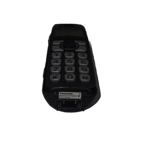 Panasonic KX-TGA470 B Cordless Phone Handset - Zdjęcie 2 z 3