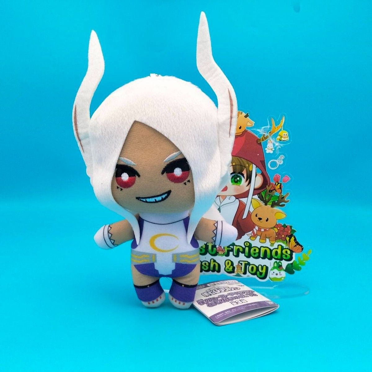 My Hero Academia Tomonui Rumi Usagiyama Rabbit Hero: Mirko Plush