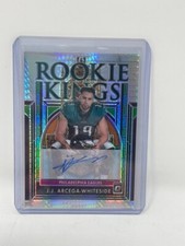 2019 PANINI DONRUSS OPTIC FOOTBALL 03/25 ROOKIE KINGS AUTO J.J ARCEGA WHITESIDE