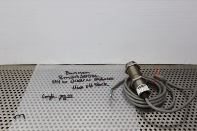 Banner SM2A30SRL 24-240VAC 50/60Hz Sensor New Old Stock See All Pictures