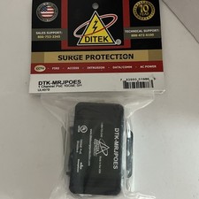 Ditek Shielded PoE Surge Protector DTK-MRJPOES Brand New. Video Surveillanc