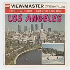 Los Angeles California 1977 GAF View-Master Packet H-63 Exc. Cond.