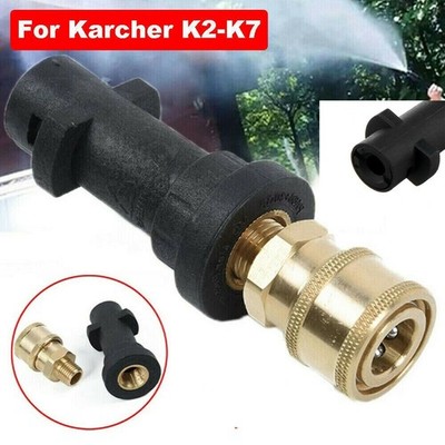 Hochdruckreiniger Adapter Stecker Buchse 1/4 3000 PSI Quick Connect