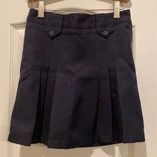 French Toast Pleated Skirt School uniform Navy Blue Girl s Size 7