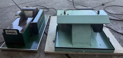 Used Lortone 6  cabbing machine with Covington saw Working Condition