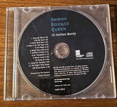 Swamp Boogie Queen- ILL Gotten Booty US Promo CD 1998