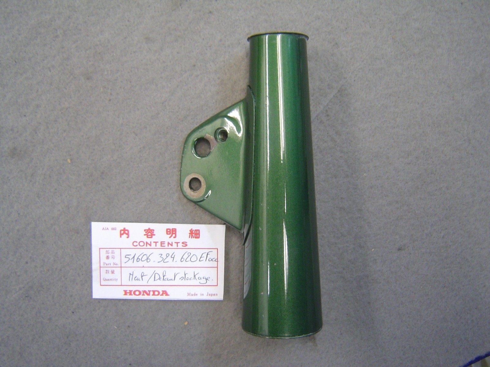 Support de phare gauche CB125S Honda vert d'origine